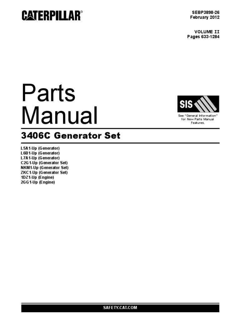 cat 3406 parts diagram