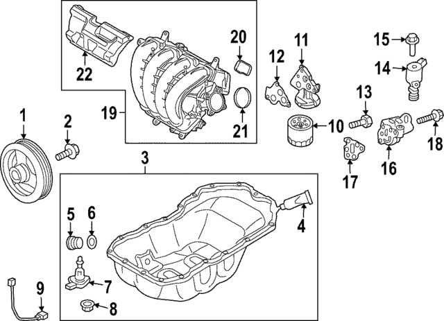 intake manifold parts diagram