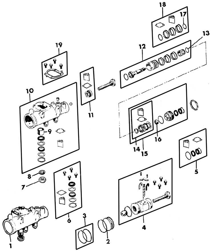 jeep tj steering parts diagram