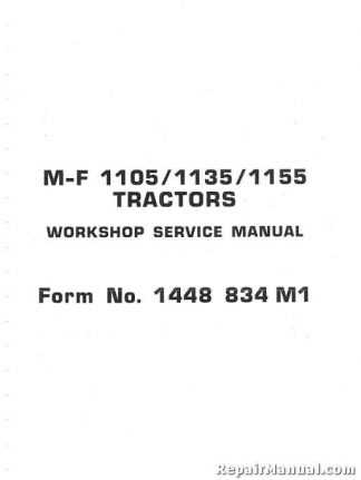 massey ferguson 1135 parts diagram