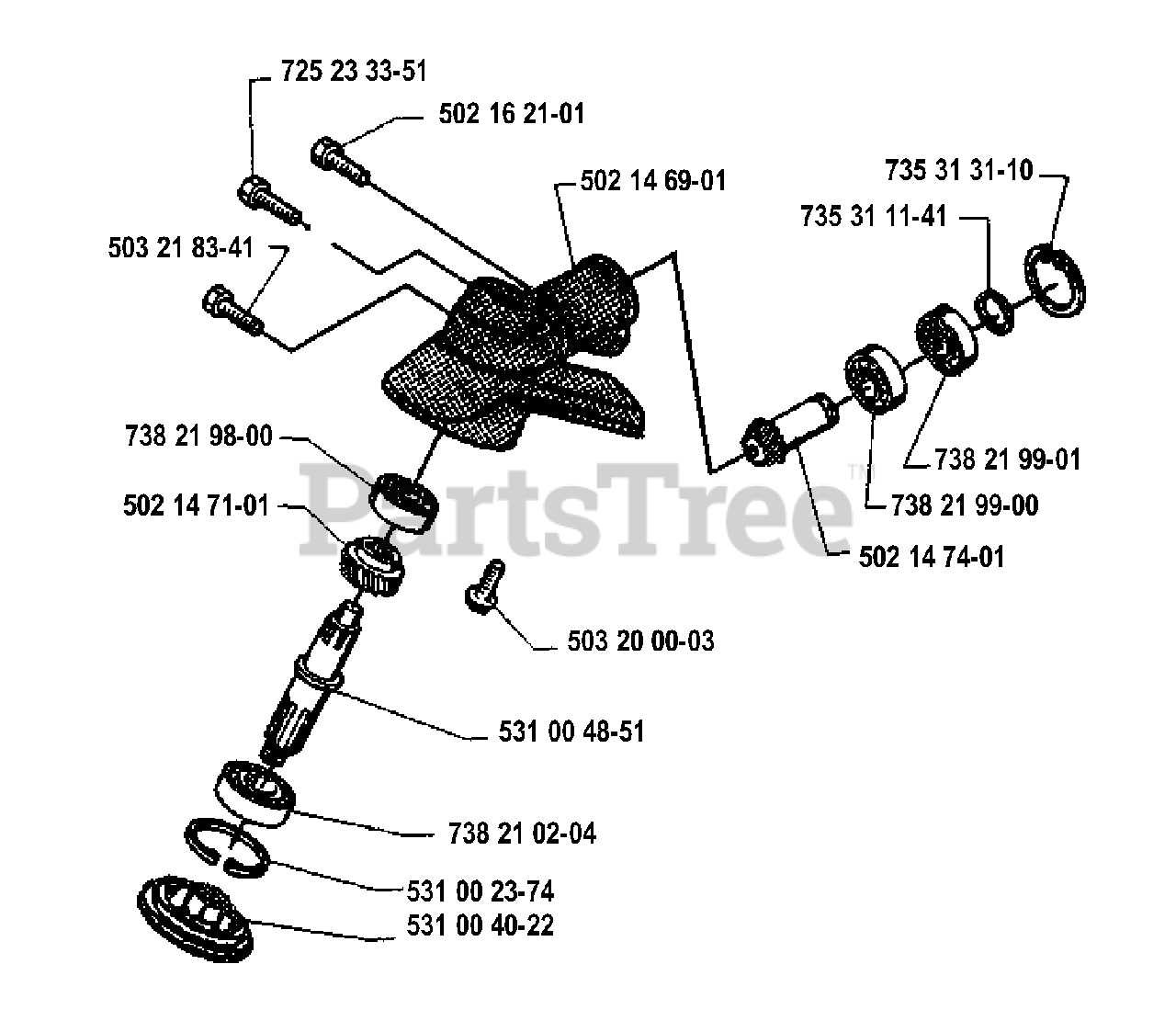 husqvarna trimmer parts diagram