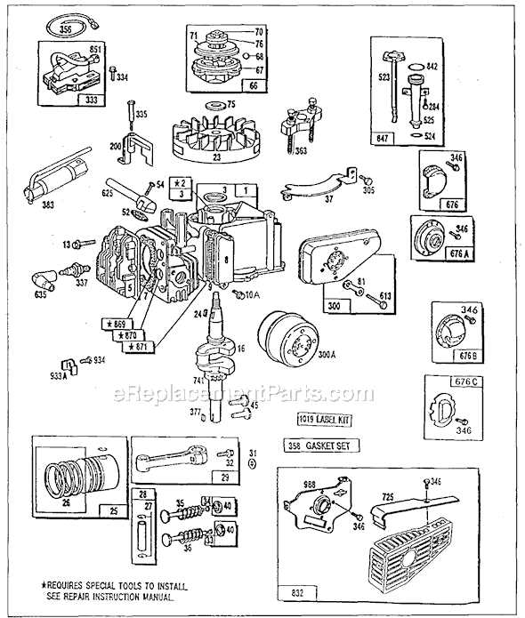 18 hp briggs and stratton vanguard parts diagram