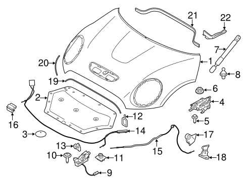 mini cooper s parts diagram