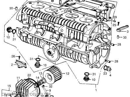 honda cb550 parts diagram