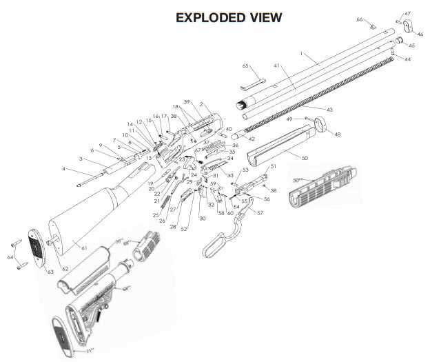 mossberg 464 parts diagram