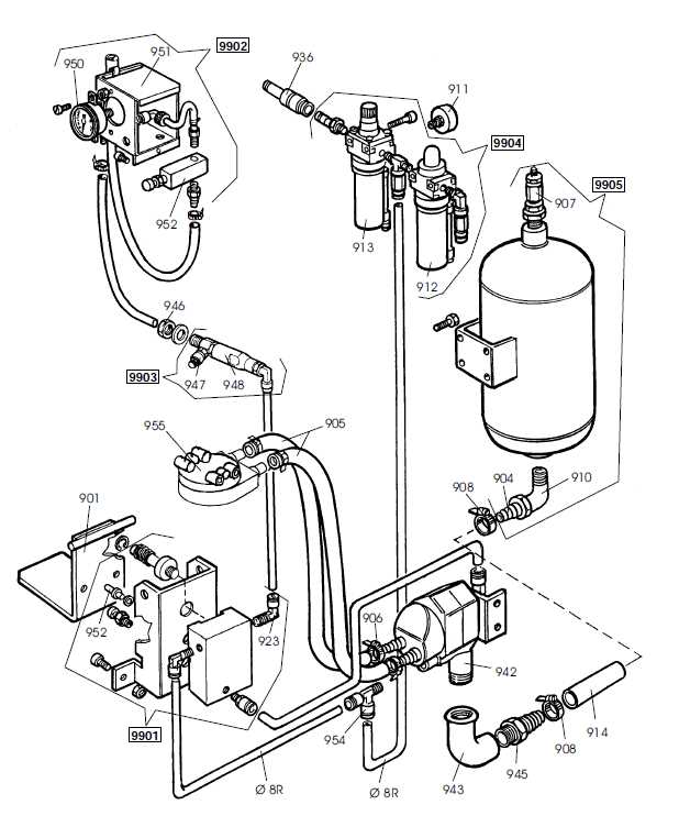 corghi tire machine parts diagram