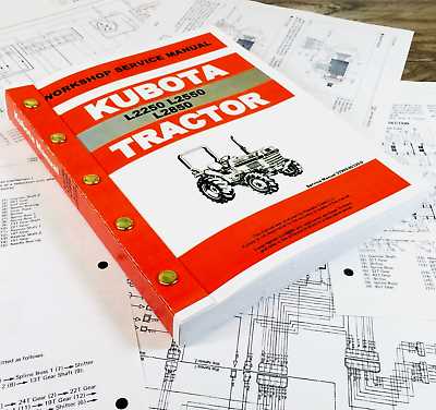 kubota l2850 parts diagram