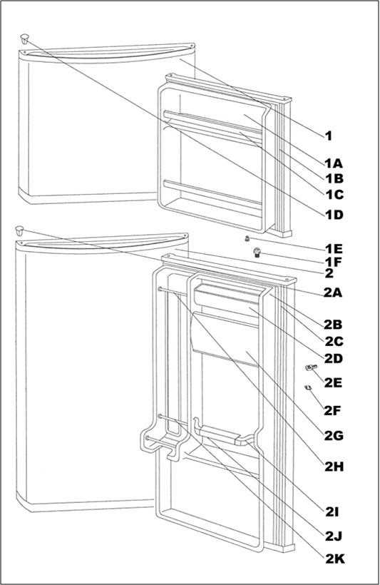 danby refrigerator parts diagram