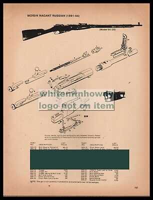 mosin nagant parts diagram