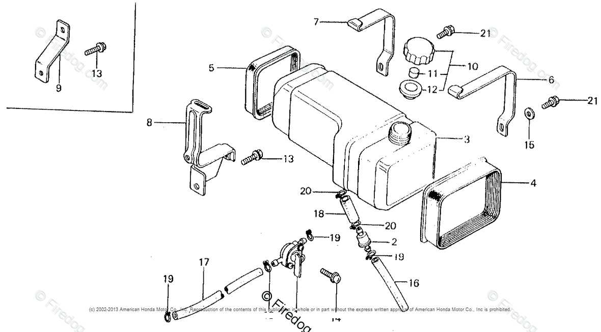 honda oem parts diagram