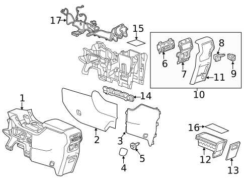 gmc acadia parts diagram