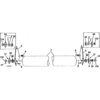 john deere 25a flail mower parts diagram