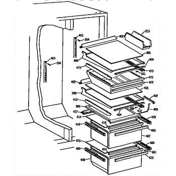 ge monogram refrigerator parts diagram