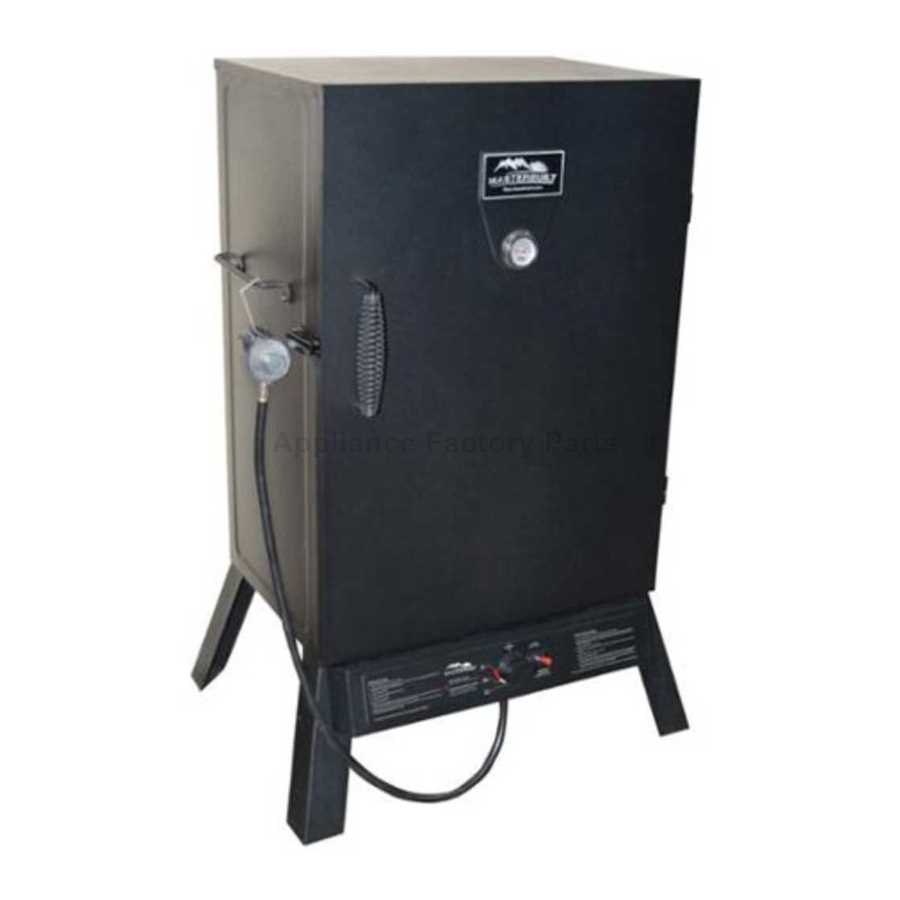 masterbuilt propane smoker parts diagram