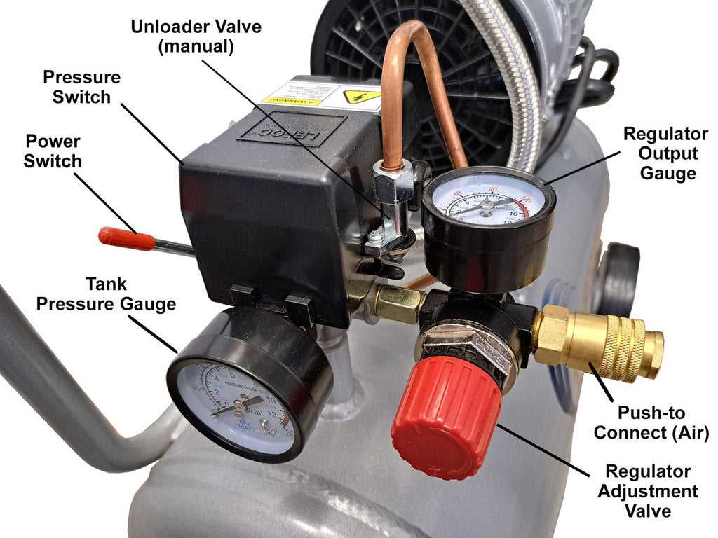 california air compressor parts diagram