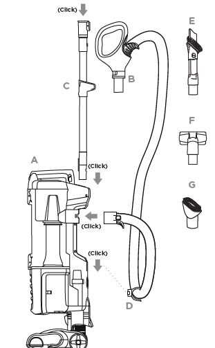 shark rocket parts diagram