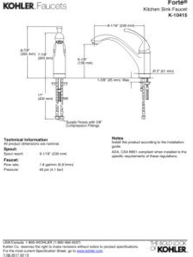 kohler simplice parts diagram