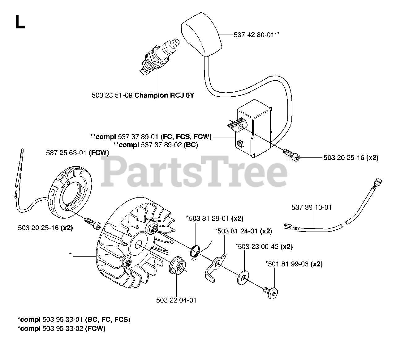 jonsered 2145 parts diagram