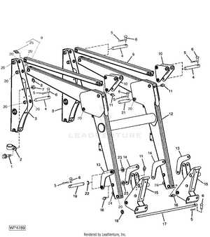 john deere loader parts diagram