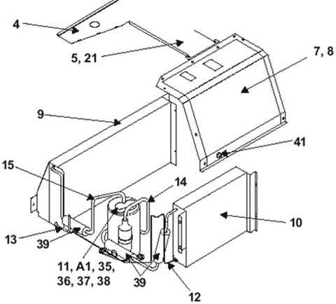 dometic air conditioner parts diagram