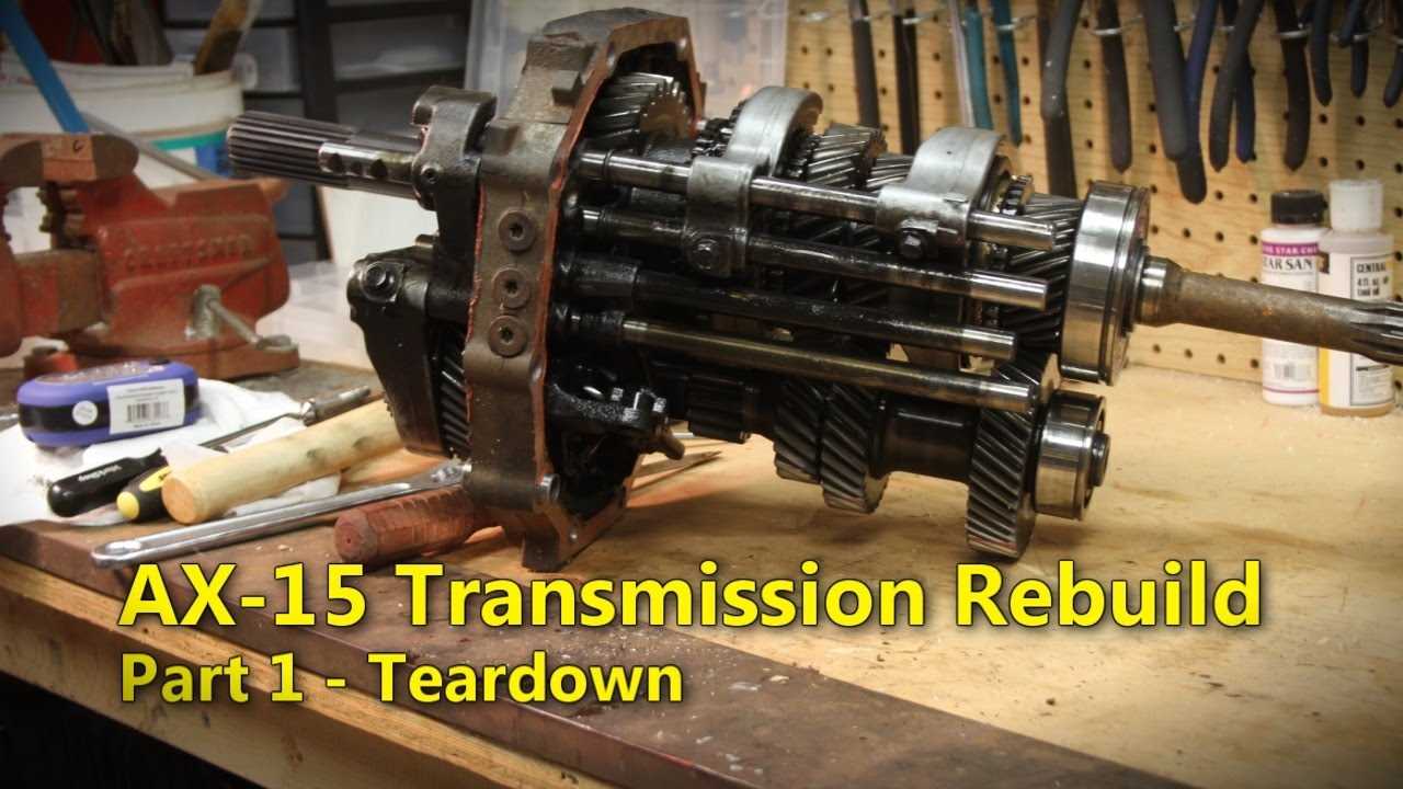 ax15 transmission parts diagram