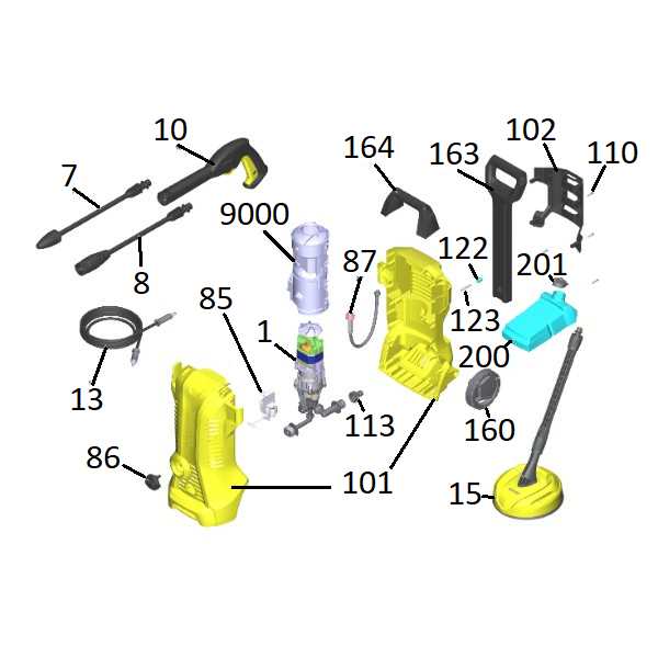 karcher k4 spare parts diagram