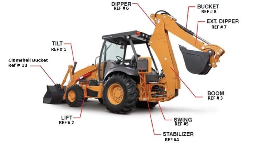 ford 555c backhoe parts diagram