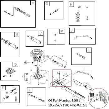 briggs and stratton electric pressure washer parts diagram