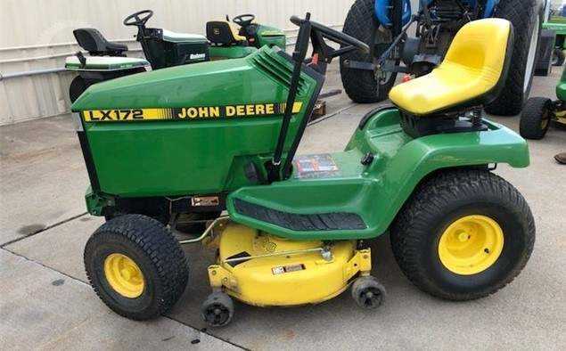 john deere lx172 parts diagram