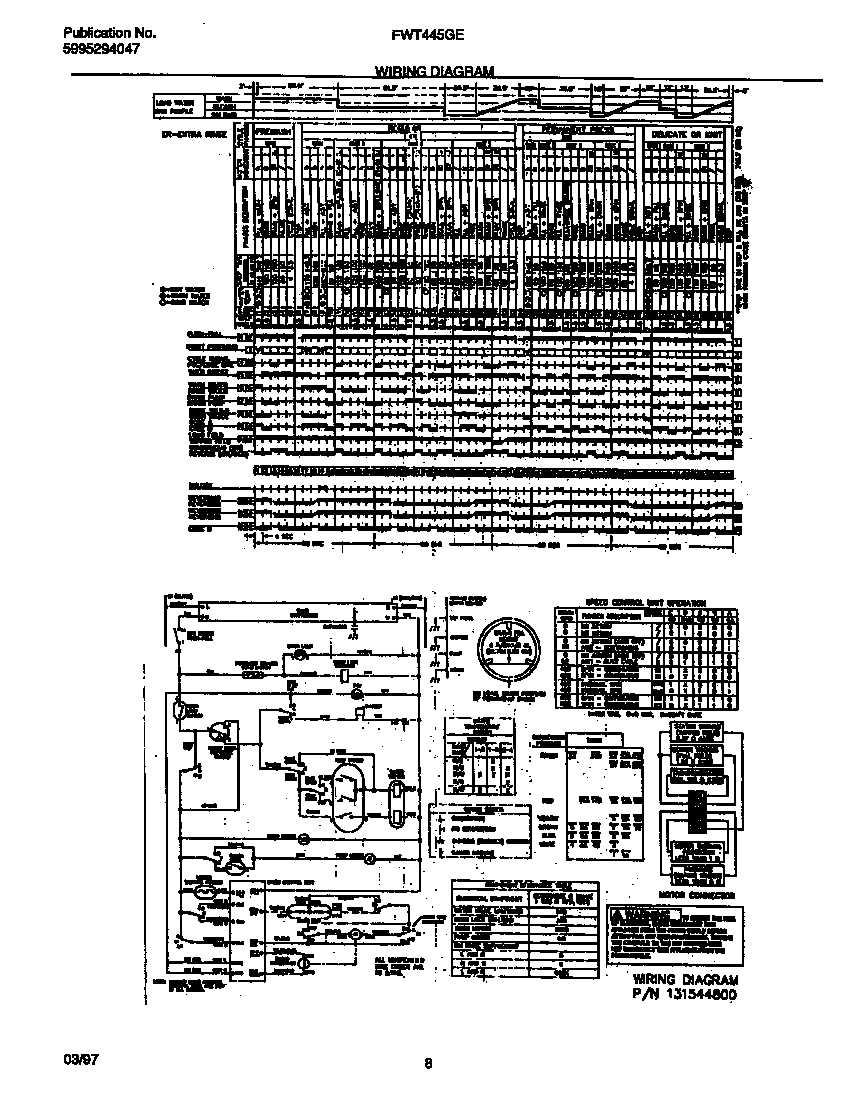 frigidaire gallery front load washer parts diagram