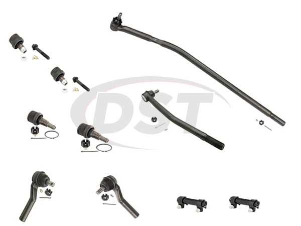 front end f250 steering parts diagram