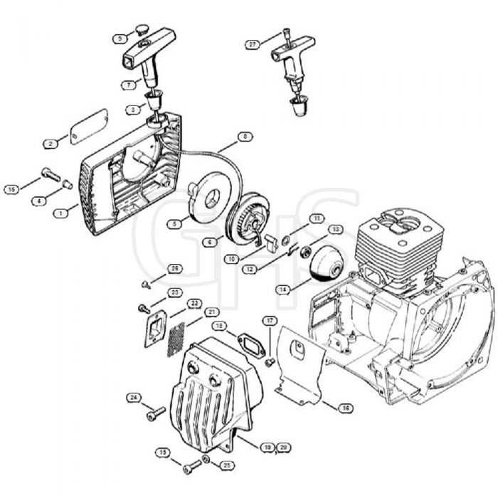 fs 450 parts diagram