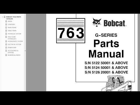 bobcat 463 parts diagram