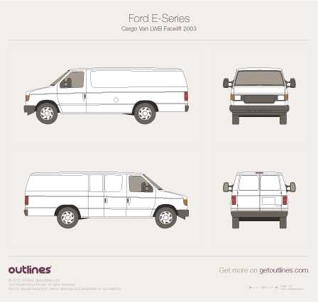 ford e 250 parts diagram