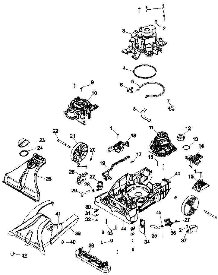 hoover max extract 77 parts diagram