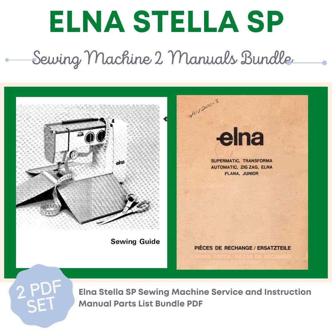 elna sewing machine parts diagram