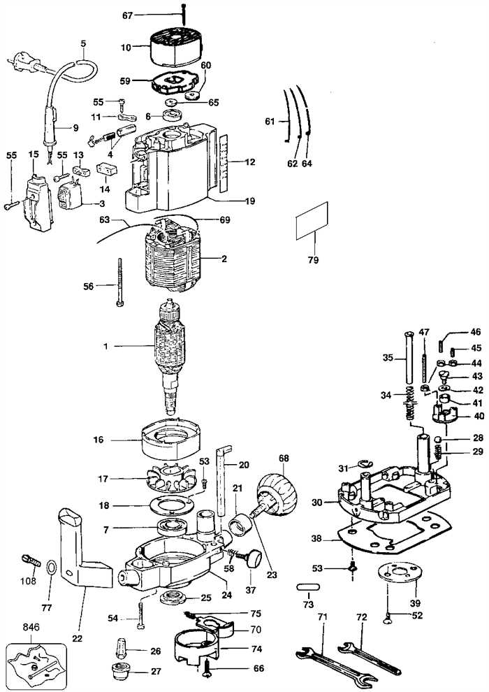 delta scroll saw parts diagram