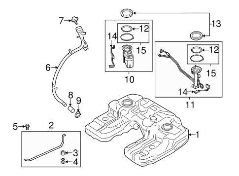 fuel system parts diagram