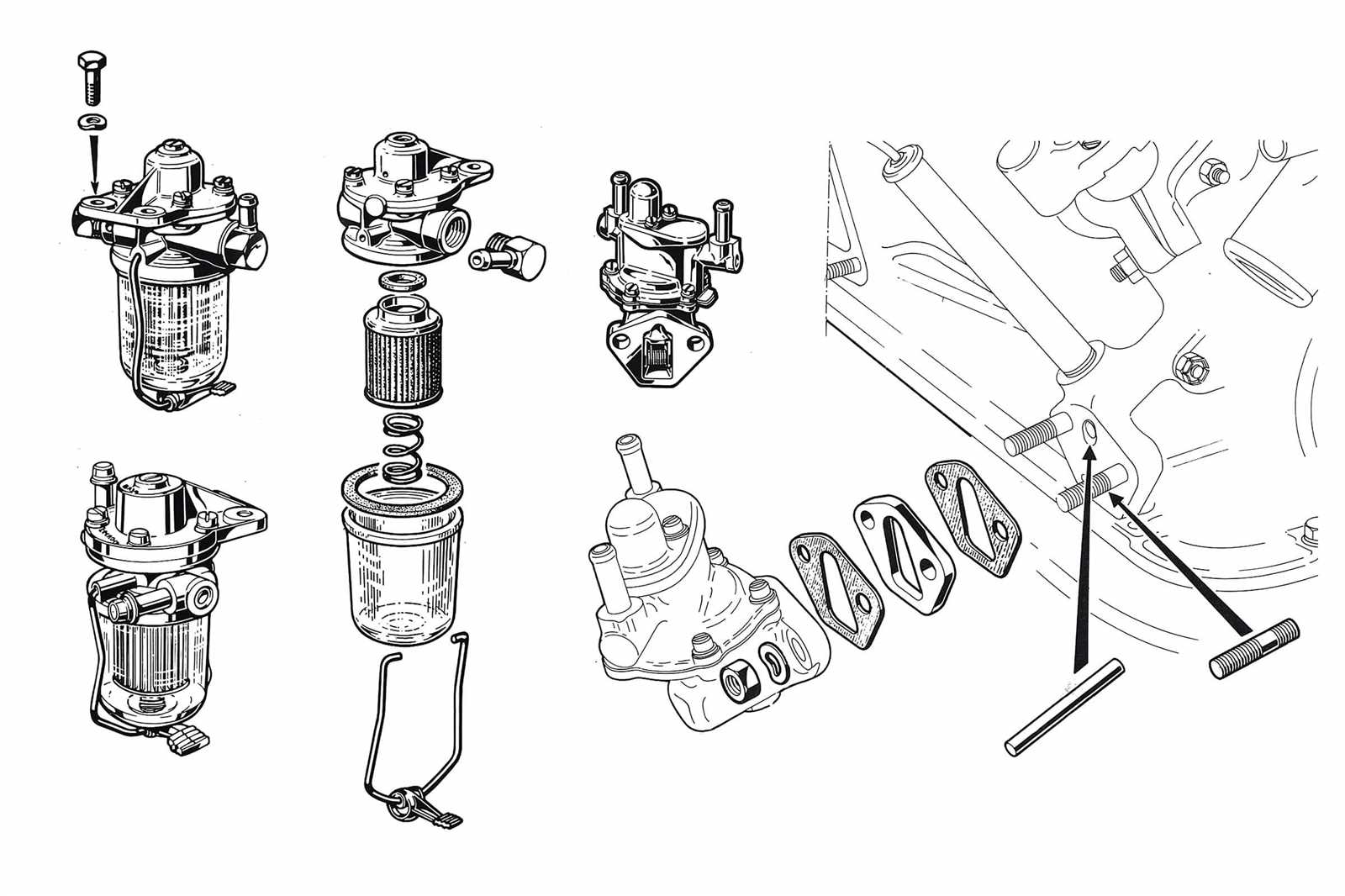 fuel system parts diagram