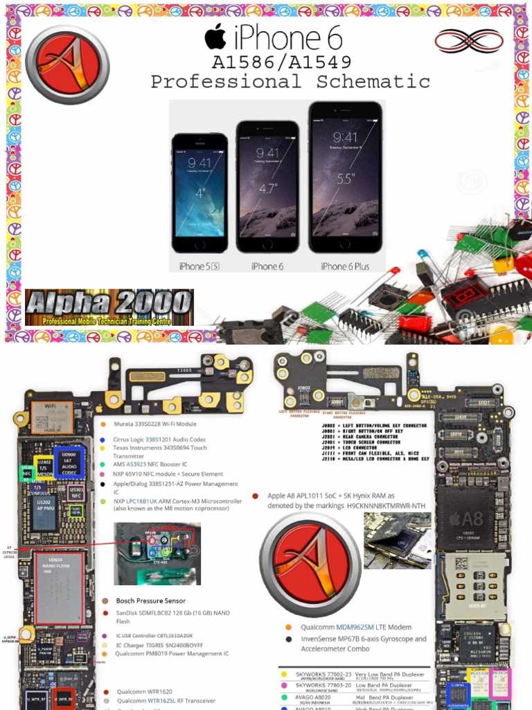 iphone parts diagram