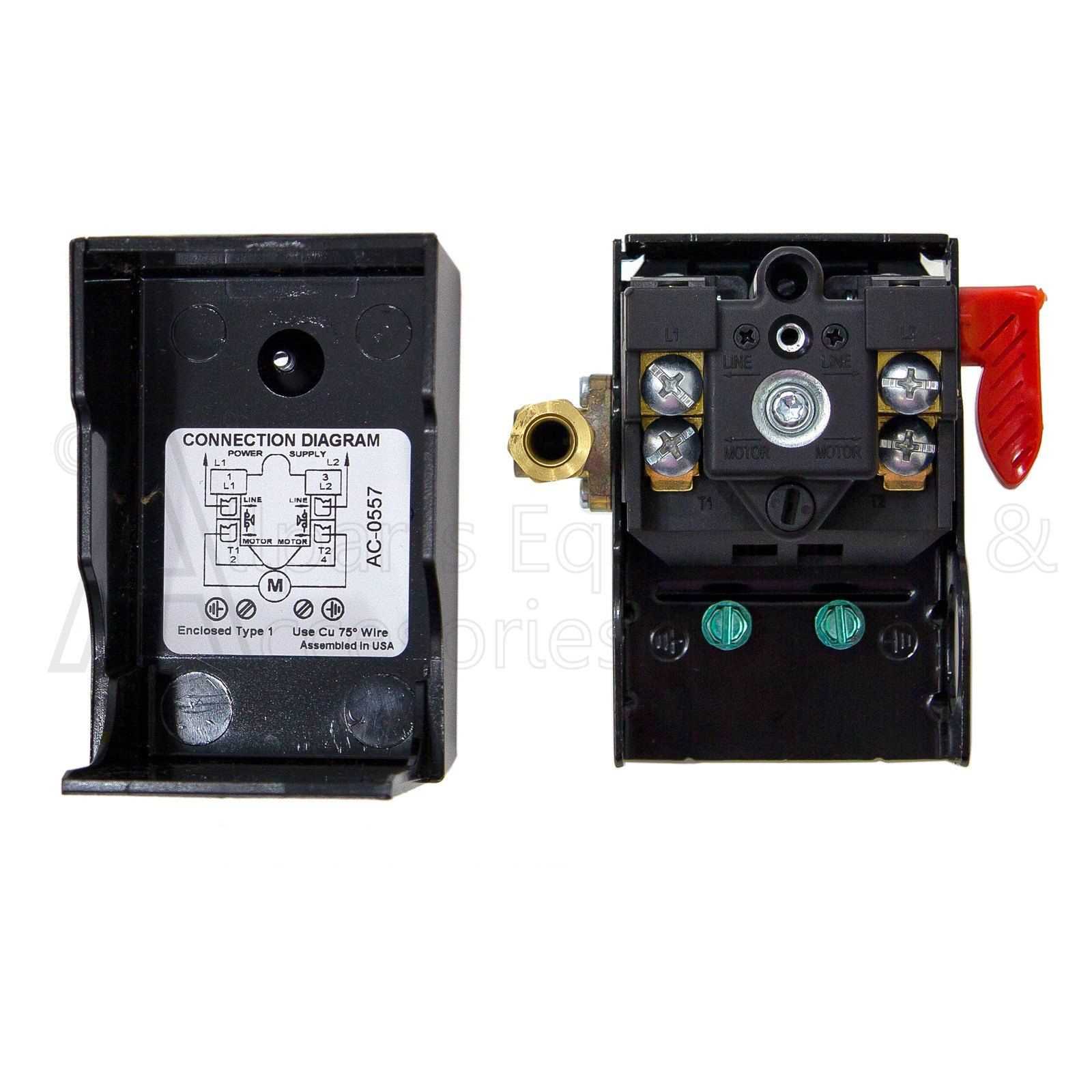 air compressor pressure switch parts diagram