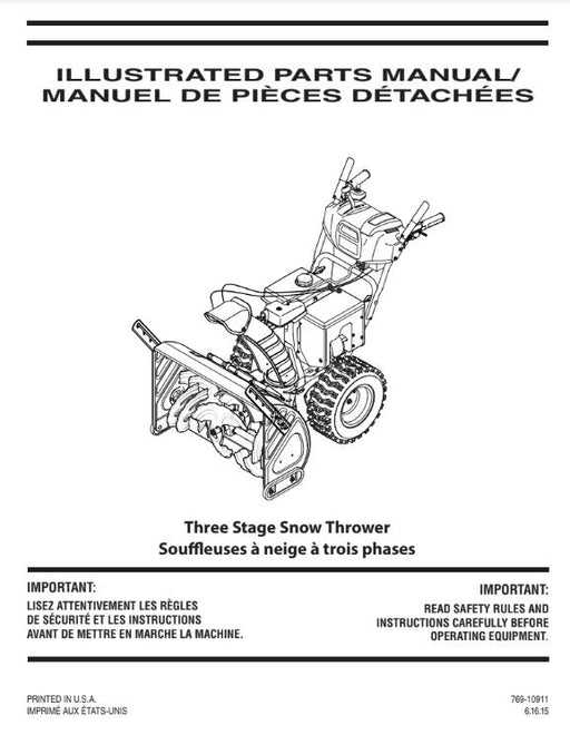 mtd snow thrower parts diagram