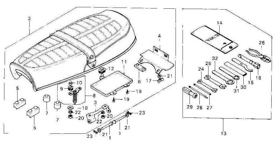 honda st90 parts diagram