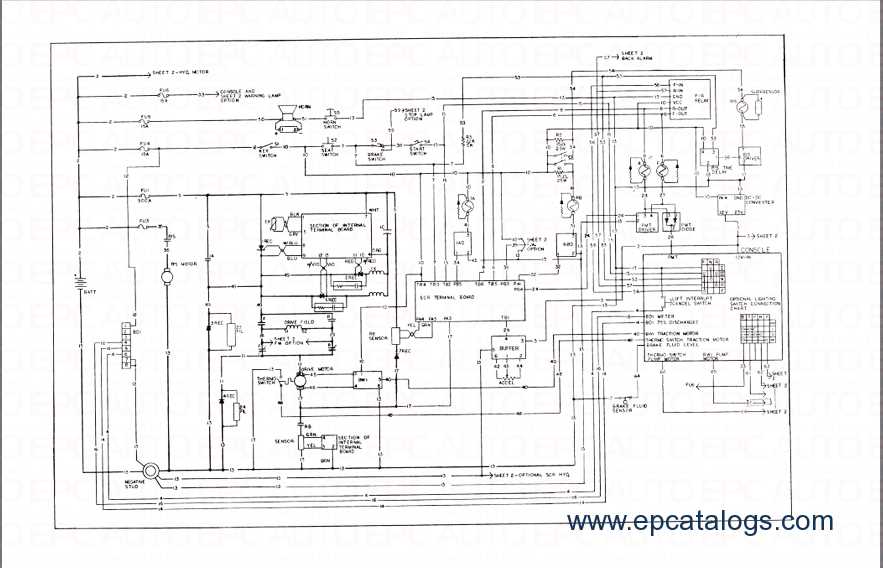 mitsubishi fg25 forklift parts diagram