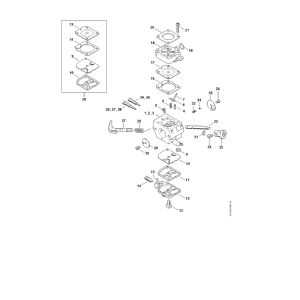 fs 250 parts diagram