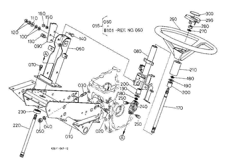 kubota f2560 parts diagram