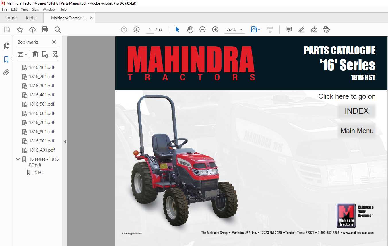 mahindra 5010 parts diagram