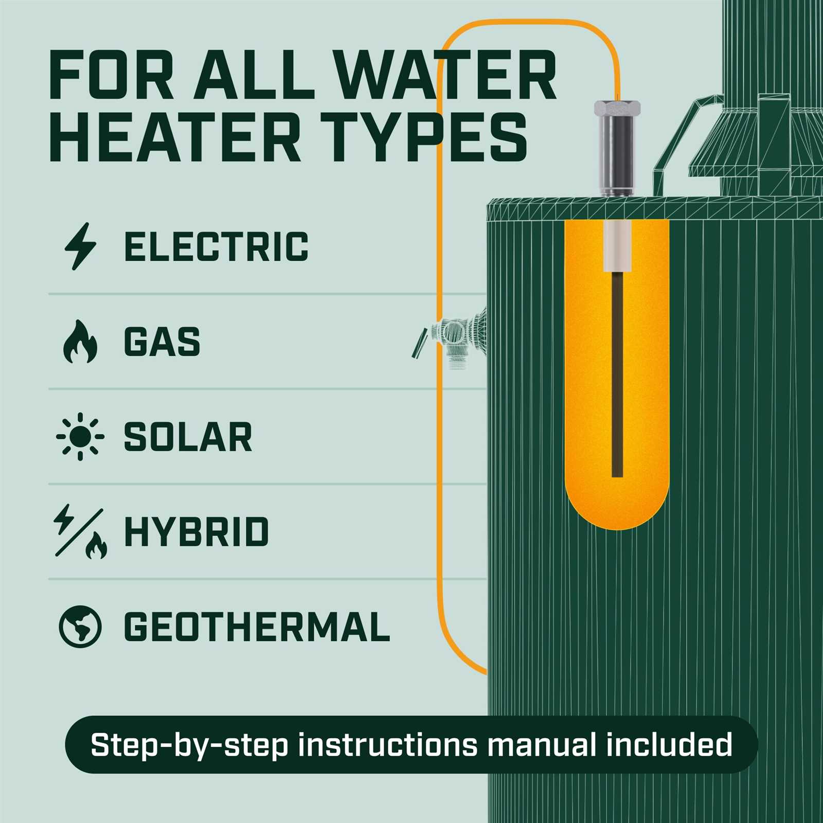 gas hot water heater parts diagram