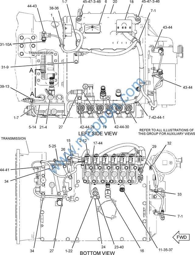 mobile crane parts diagram