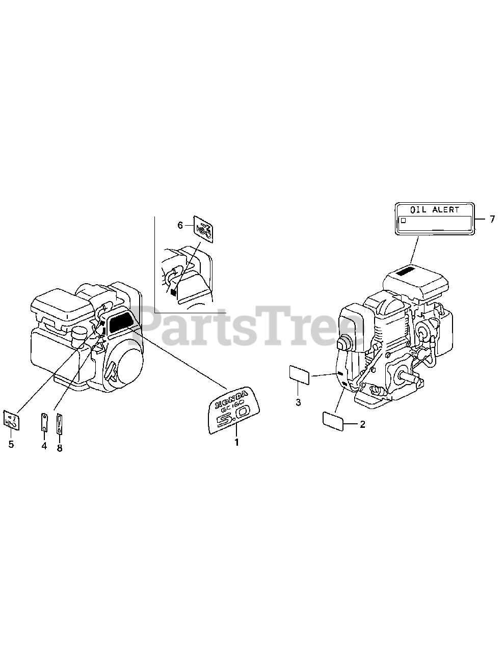 gc160 parts diagram